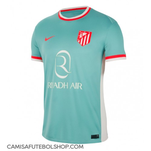 Camisa de time de futebol Atletico Madrid Replicas 2º Equipamento 2024-25 Manga Curta